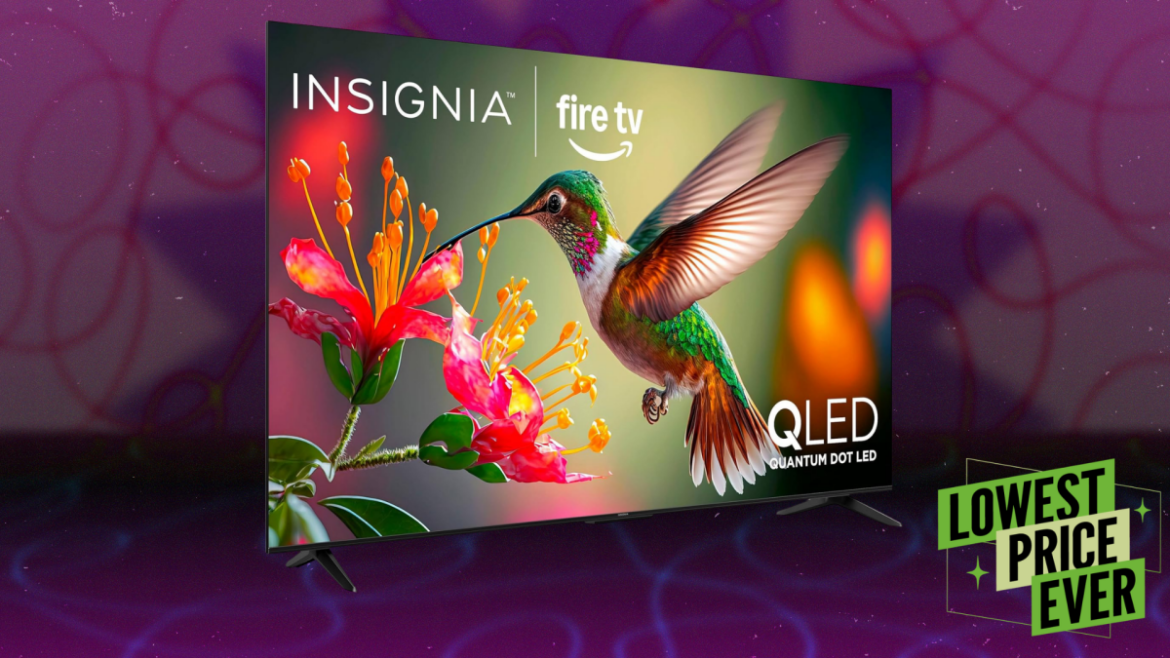 Questi televisori Insignia QLED sono scontati del 40% in questo momento