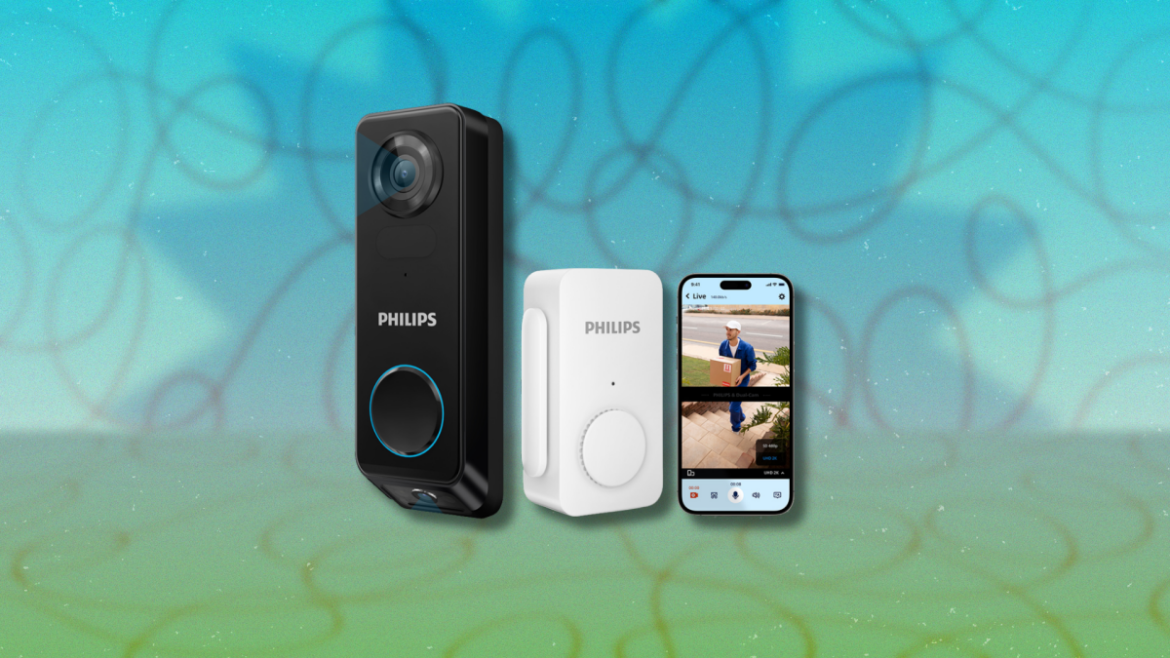 Questo campanello a doppia videocamera ti offre una visuale dall’alto senza pagare commissioni continue
