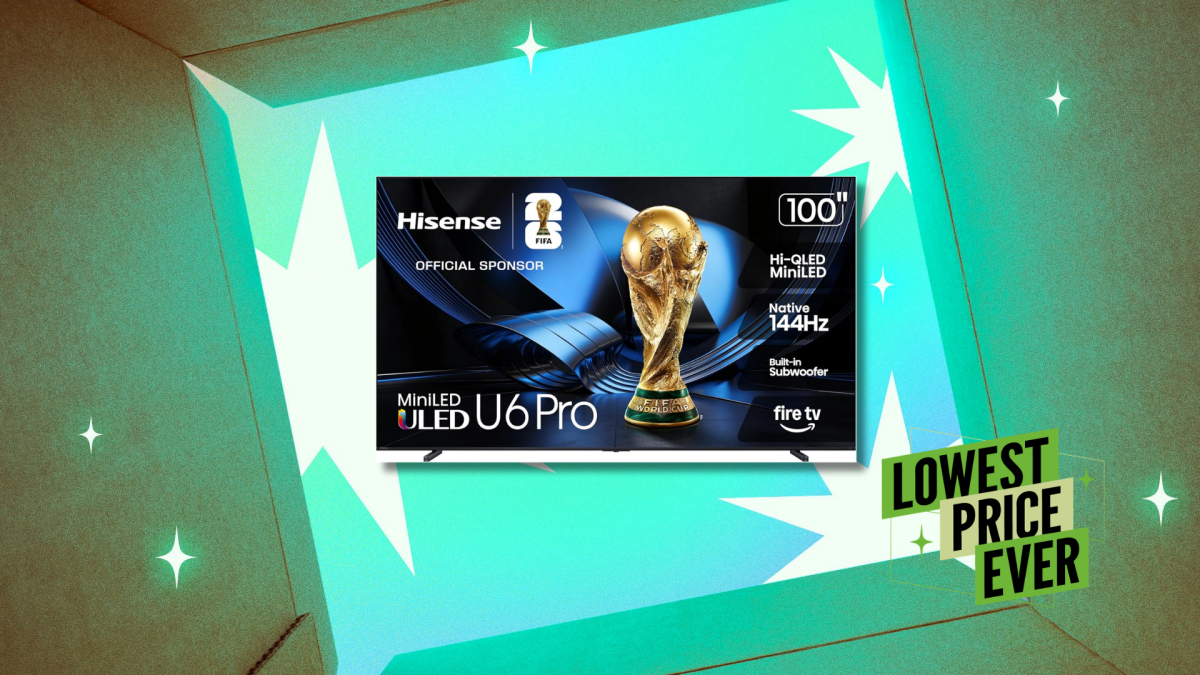 Questi enormi televisori mini-LED Hisense hanno uno sconto fino a $ 1.400 in questo momento