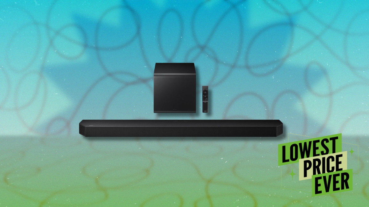 La soundbar Samsung HW-Q800H ha uno sconto di oltre $ 350 in questo momento, il suo prezzo più basso finora