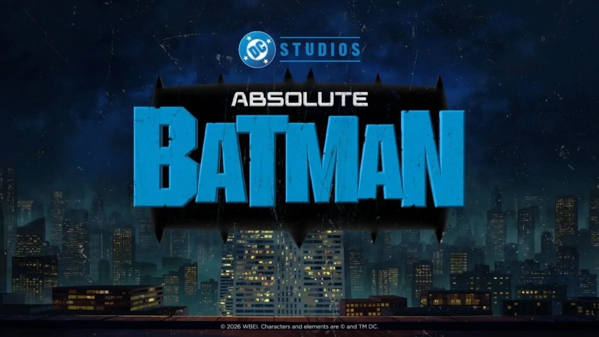Serie animata Absolute Batman in sviluppo