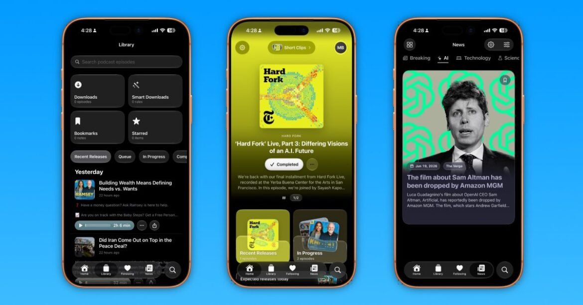 Indie App Spotlight: ‘Brink’ offre un’esperienza ricca di funzionalità all’ascolto dei podcast su iPhone