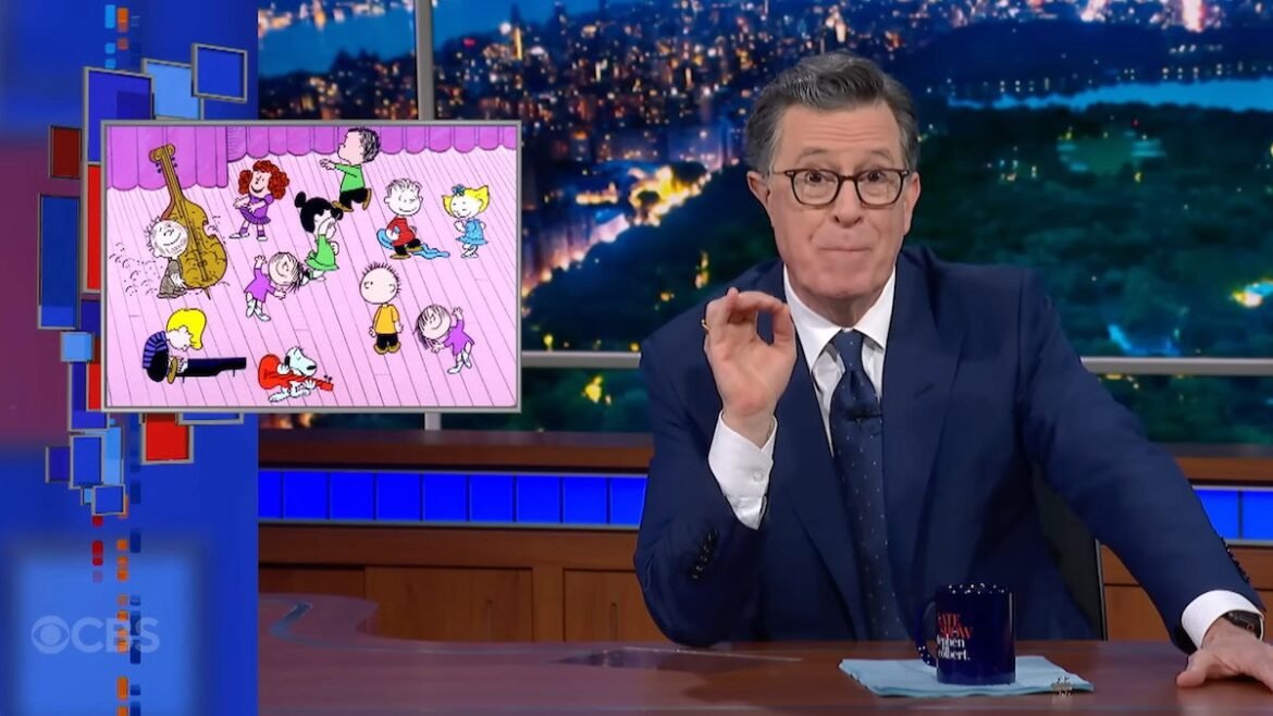 La CBS pagherà per l’uso non autorizzato della canzone dei Peanuts da parte di Colbert