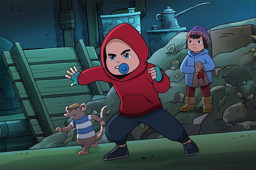 Epic Storyworlds e TV5Monde+ lanciano “Guiby the Super Baby” a livello globale