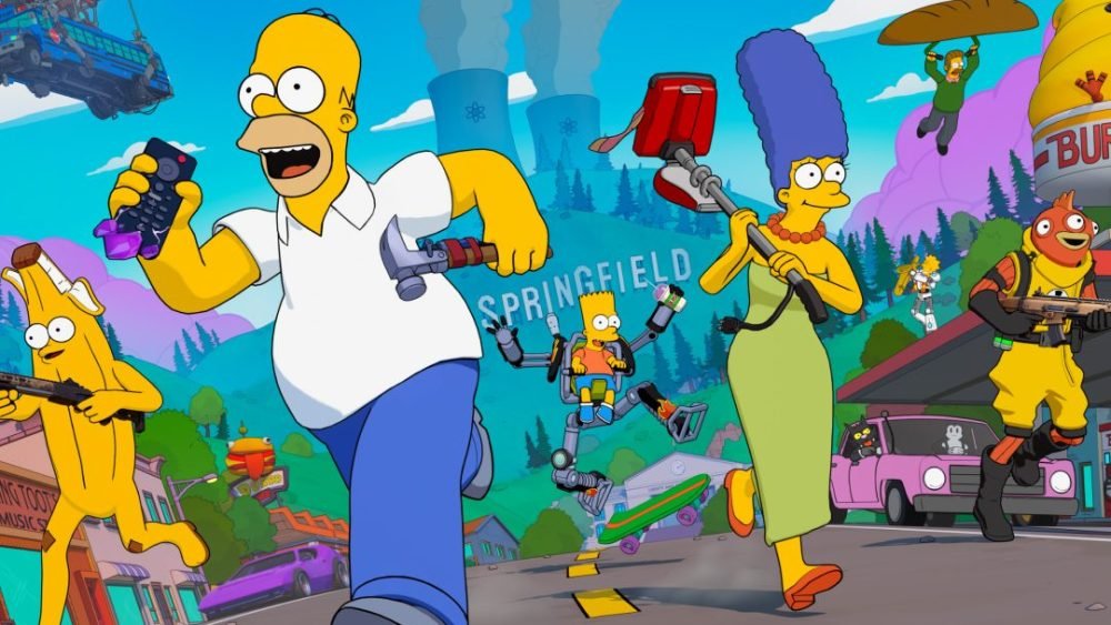 Disney sblocca “I Simpson” per gli sviluppatori di giochi Fortnite