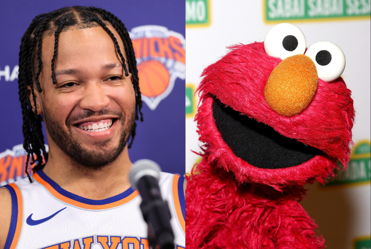 Jalen Brunson pone fine alla faida con Elmo alla parata del campionato NBA dei Knicks
