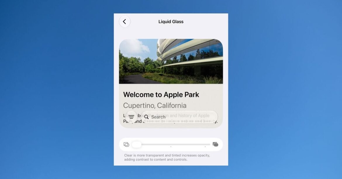 iOS 27 ripara Liquid Glass e non solo con uno slider