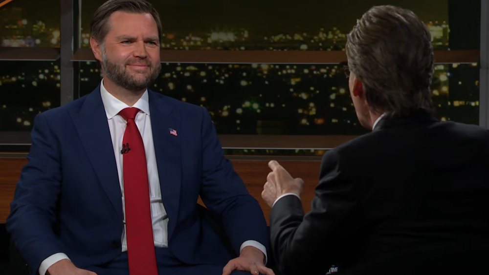 Bill Maher viene interpretato da JD Vance nella serie “Real Time” della HBO e ammette che potrebbe votare repubblicano nel 2028
