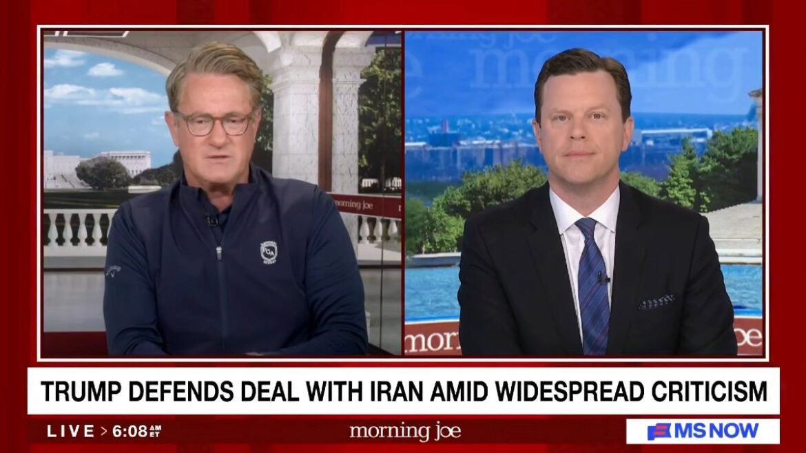 “Morning Joe” definisce l’accordo di Trump con l’Iran un “tradimento”