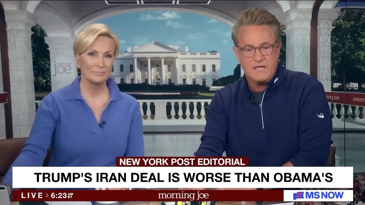 “Morning Joe” ride del memorandum iraniano di Trump