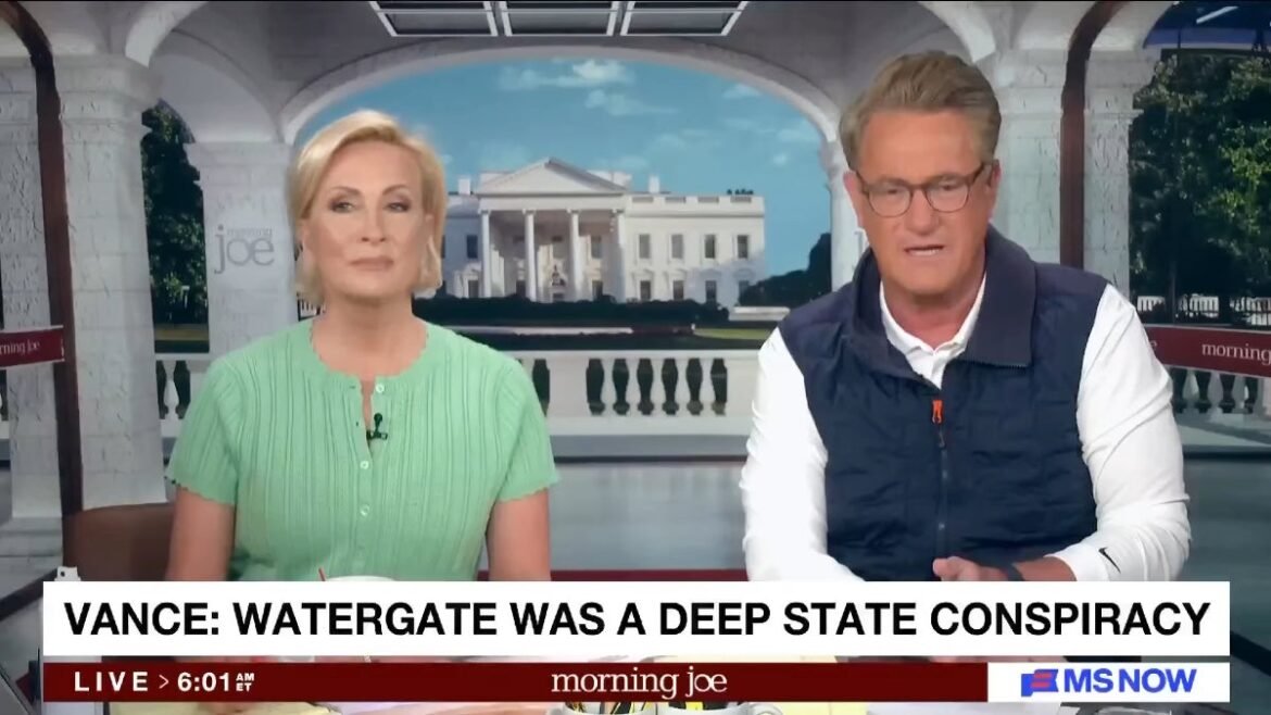 Joe Scarborough perde per la difesa Nixon di JD Vance