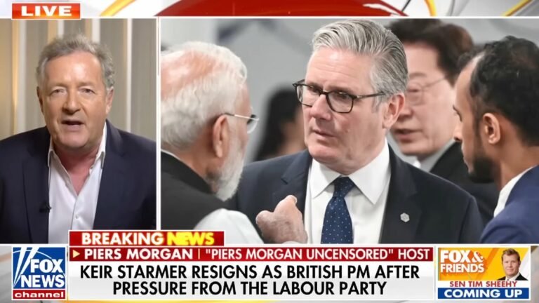 Piers Morgan definisce l’uscita del primo ministro britannico Keir Starmer “senza alcun piano”