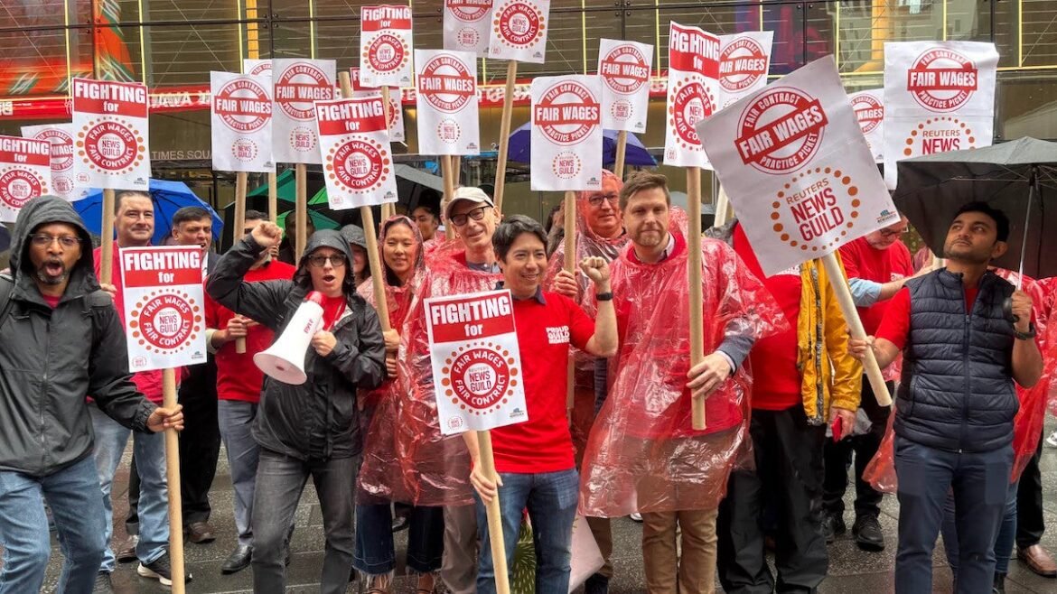 NewsGuild di New York intraprende un’azione legale contro Reuters