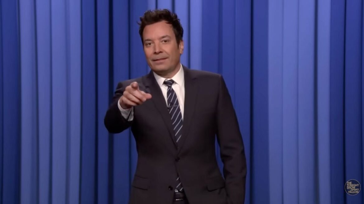 Jimmy Fallon si diverte all’evento Sparse America250 di Trump