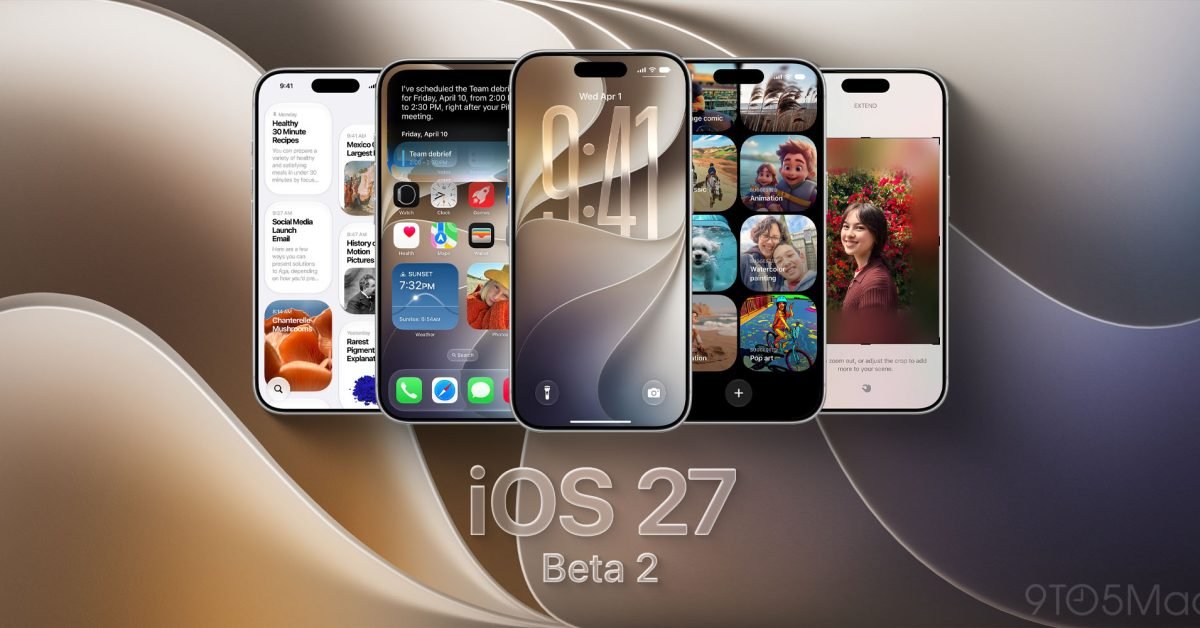 iOS 27 beta 2 è ora disponibile mentre Apple testa l’importante aggiornamento AI di Siri