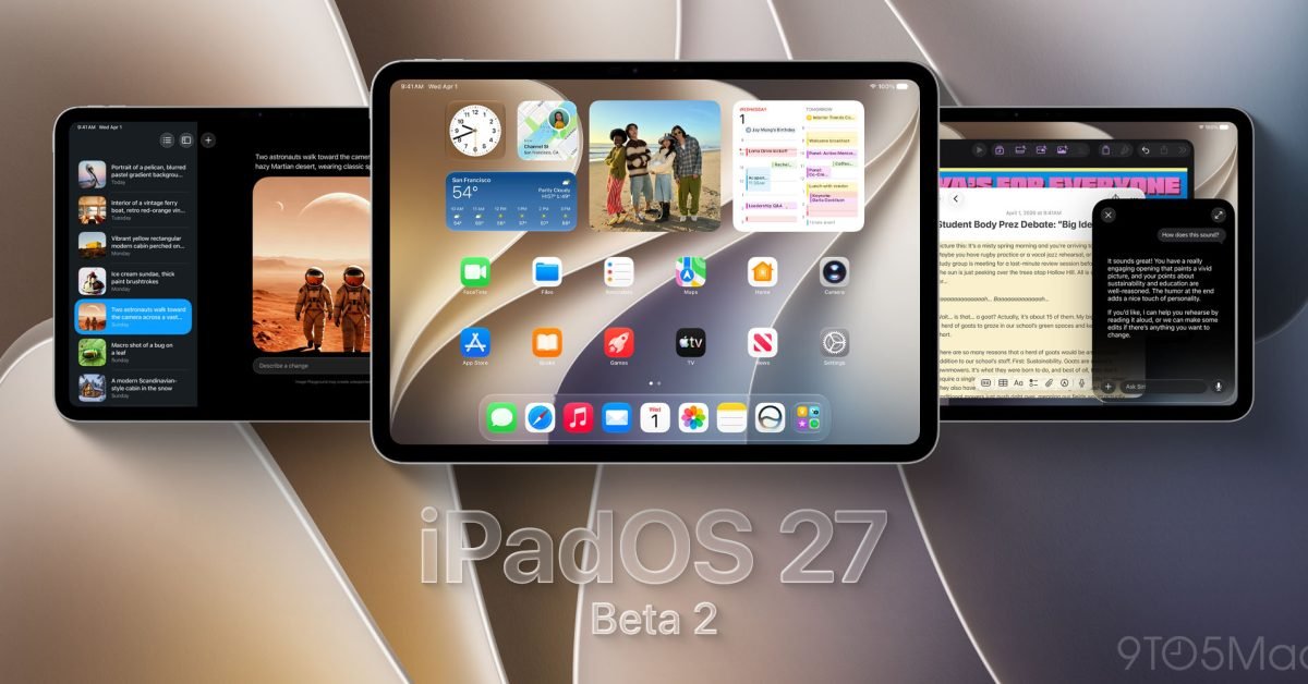 iPadOS 27 beta 2 ora disponibile per iPad