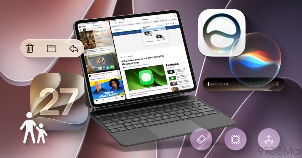 Queste sono le funzionalità di iPadOS 27 di maggior impatto