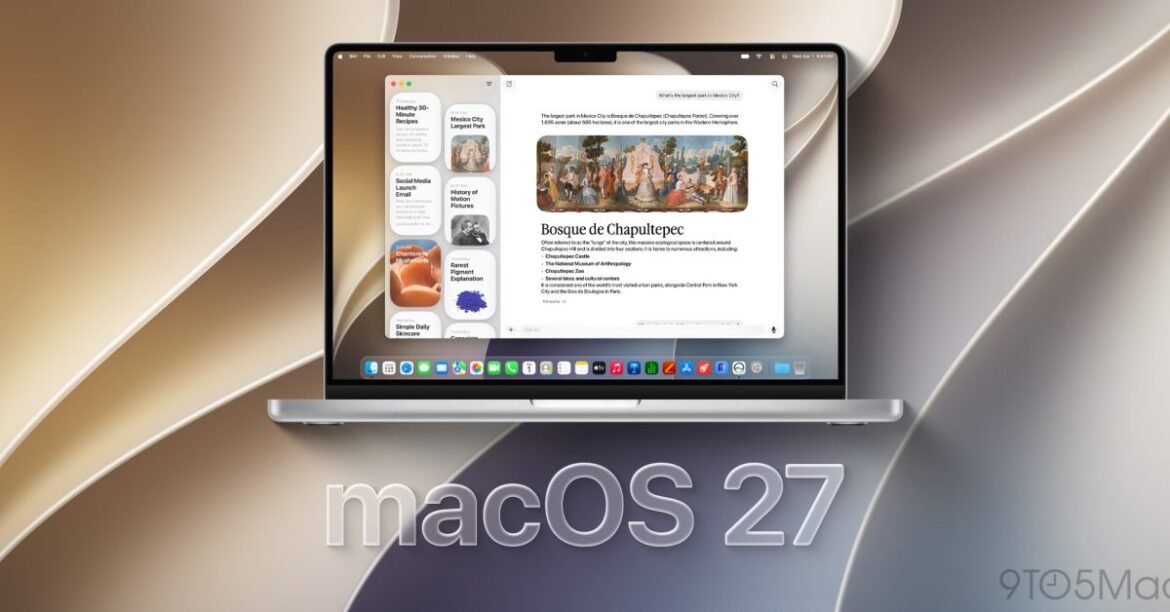 Apple ha iniziato a sostituire i nomi di macOS con i numeri di versione in diversi modi