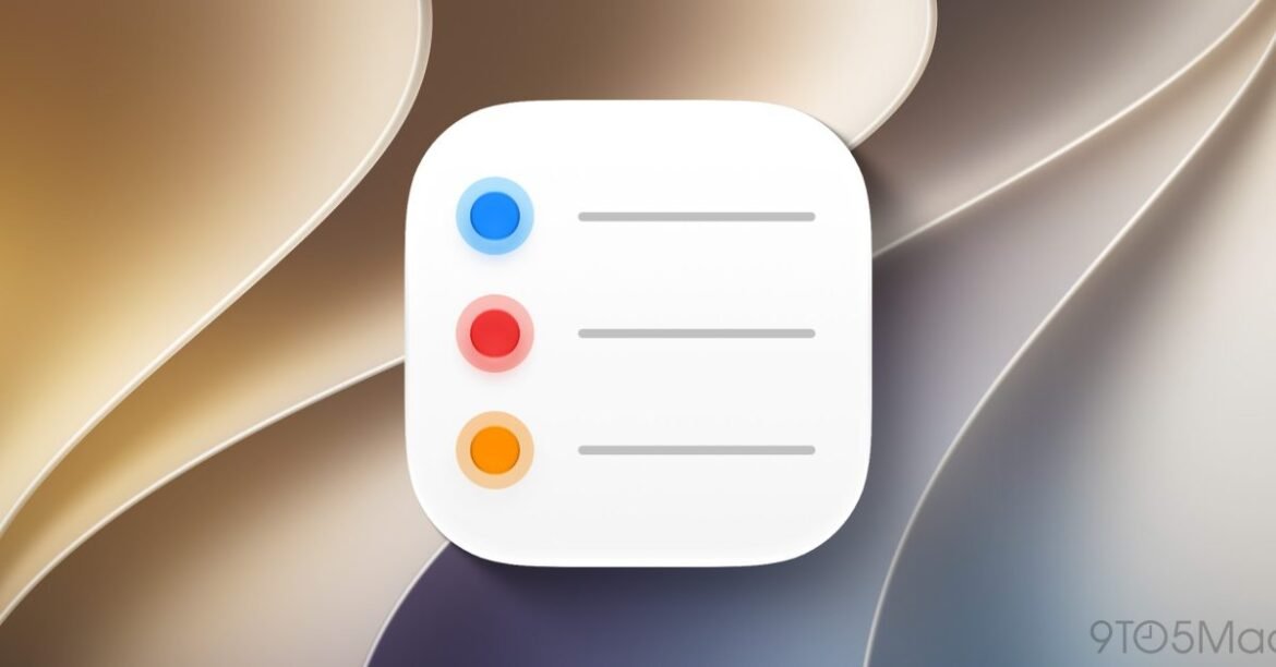 Ecco tutte le novità per Promemoria in iOS 27