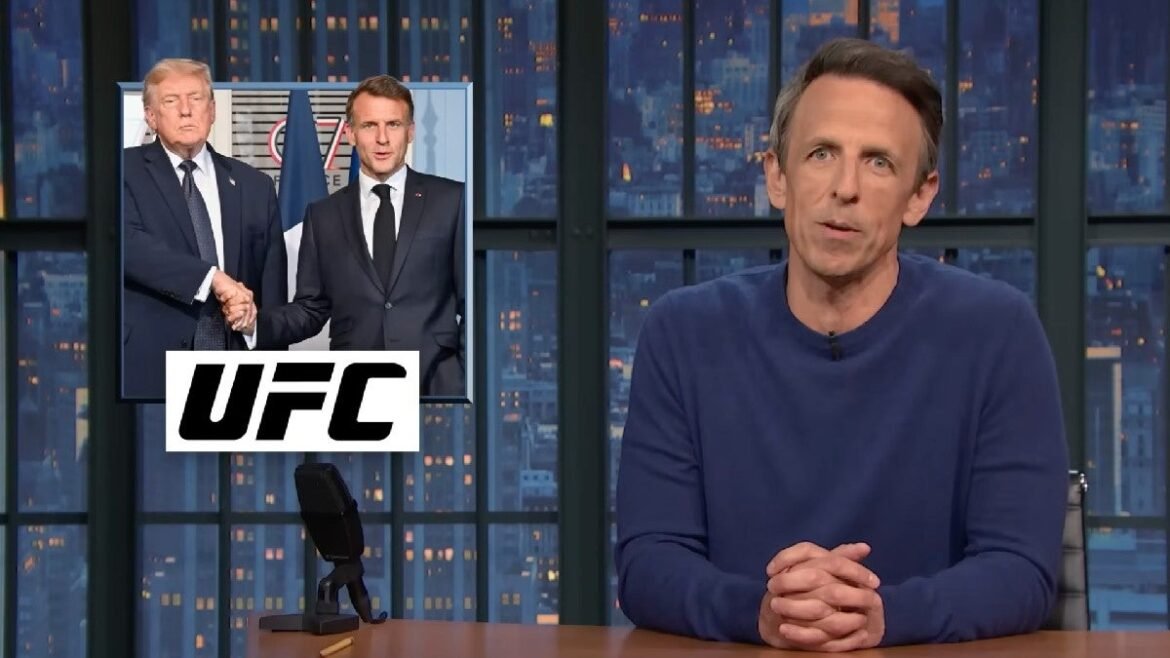 Seth Meyers ammette che Trump ha ragione nel dire che per alcuni l’UFC è più importante della Coppa del Mondo
