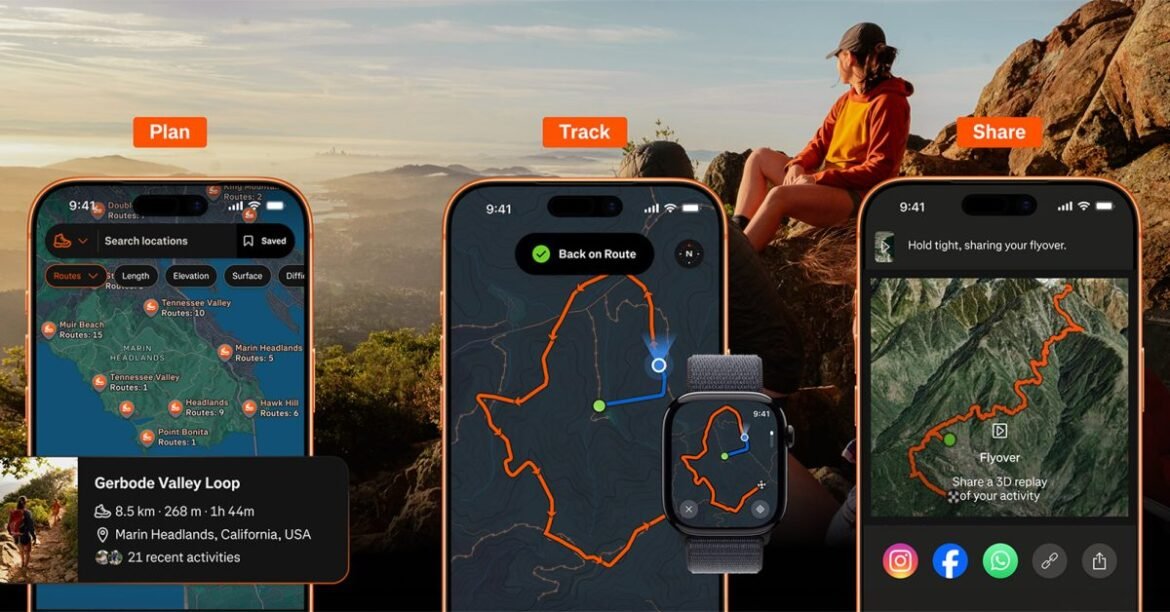Strava amplia gli strumenti per l’escursionismo con mappe migliori, pianificazione dei percorsi e altro ancora
