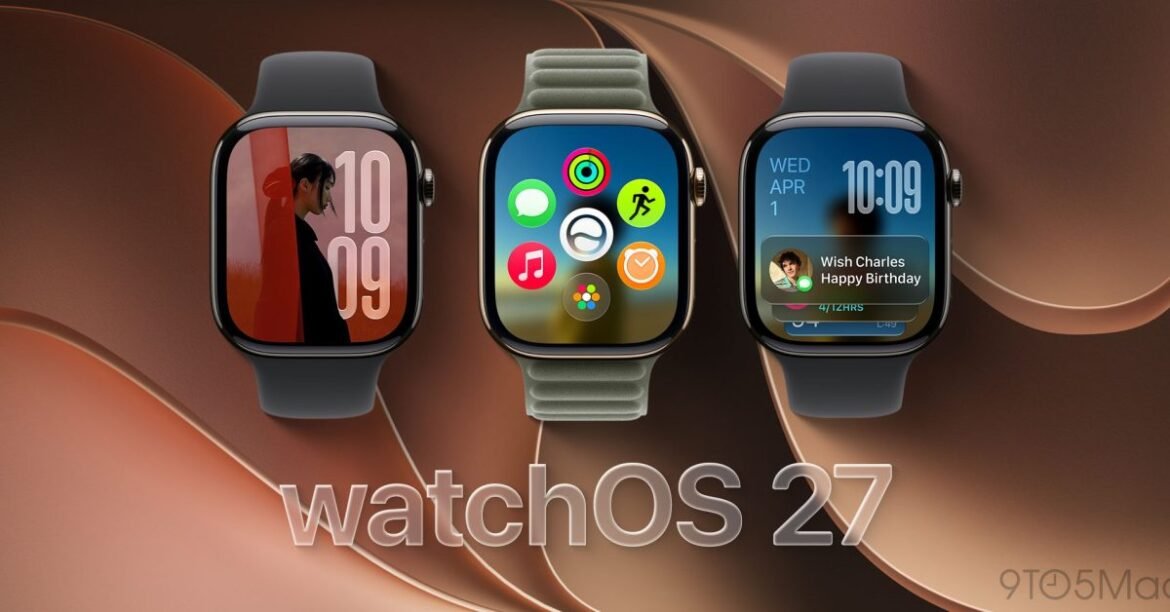 Niente slider in vetro liquido per Apple Watch, ma ecco come cambia il design di watchOS 27